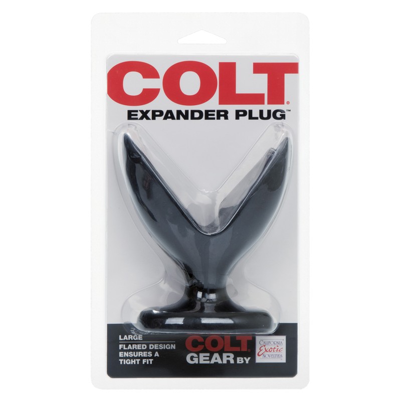 Plug-COLT EXPANDER PLUG LARGE BLACK